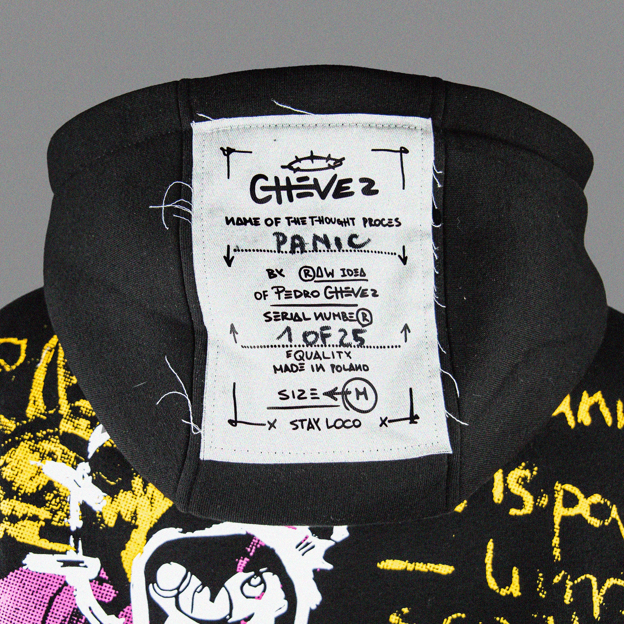 Oversizowa Bluza z kapturem - PANIC by CHEVEZ